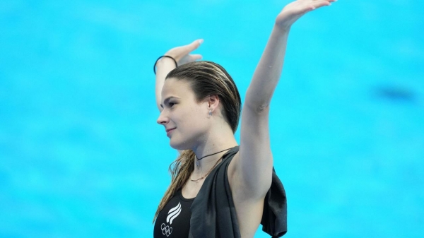Мария Полякова приняла участие в съемках ролика для FINA