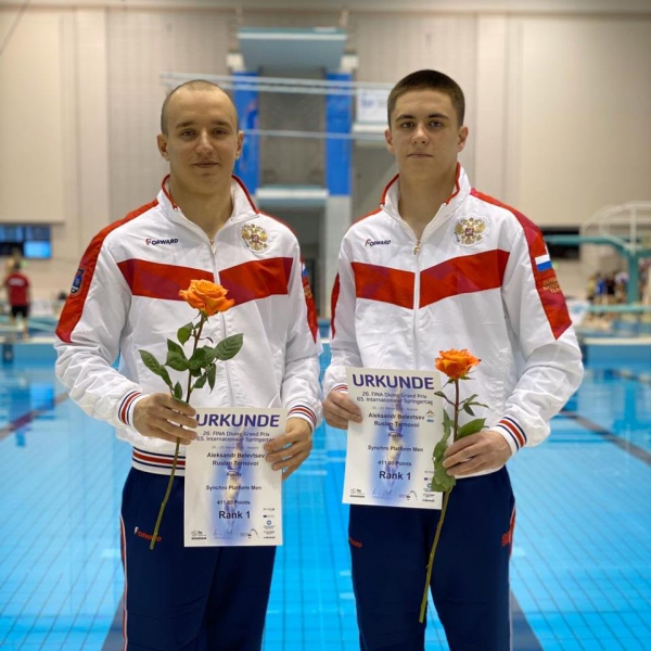 Александр Белёвцев завоевал «золото» Гран-при FINA по прыжкам в воду в Ростоке